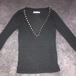 Joah Brown: Black Snap Henley